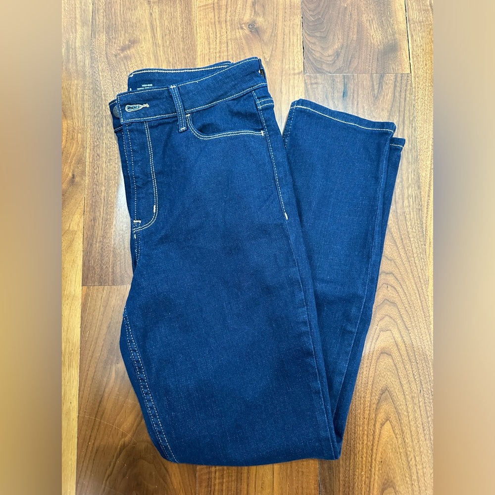 Old Navy Blue Straight Leg Jeans